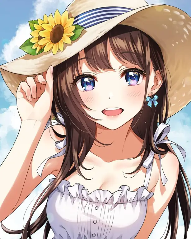 Karakter Anime Favorit Gadis anime yang lucu