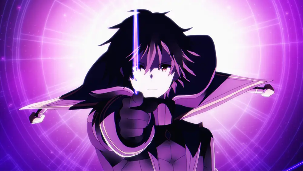 Gambar adegan aksi dari anime The Eminence in Shadow