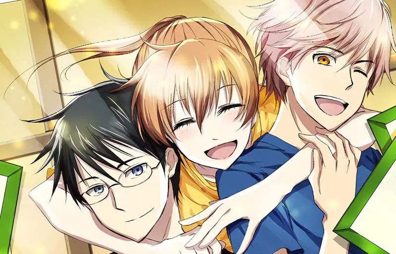 Karakter Anime dalam Konflik Cinta Segitiga Ilustrasi karakter anime dalam hubungan cinta segitiga