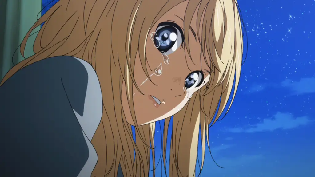 Adegan anime Your Lie in April yang menyayat hati
