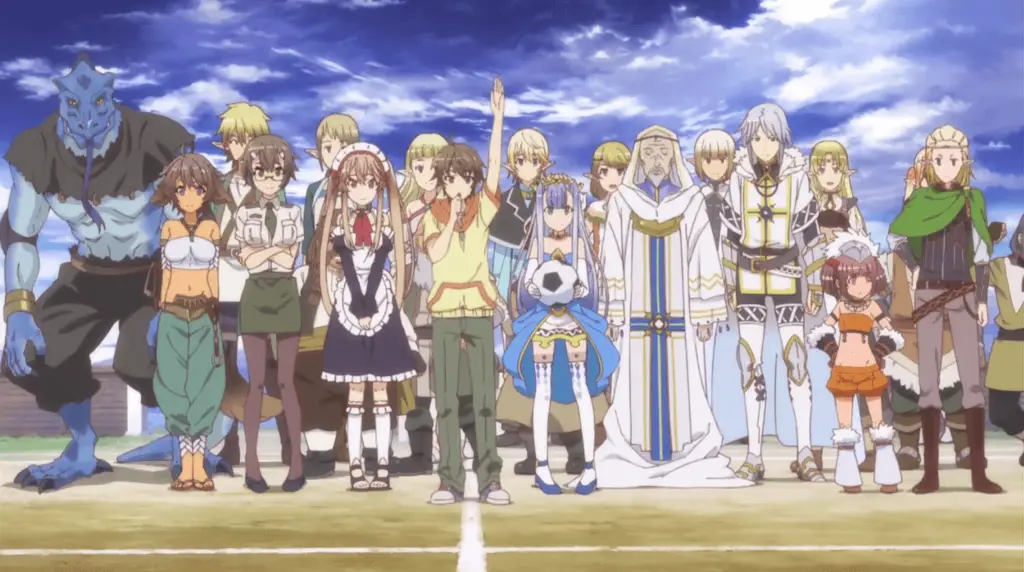 Karakter Anime di Dunia Fantasi Gambar karakter anime di dunia fantasi