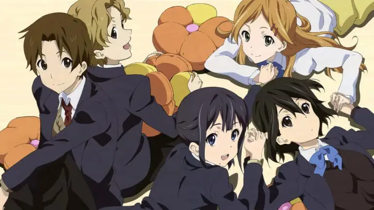 Adegan romantis dalam anime cinta segitiga Adegan romantis dari anime