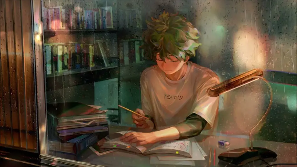 Gambar motivasi belajar dengan tema anime