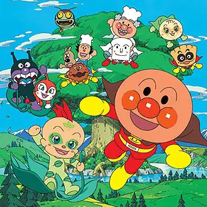 Anpanman membantu teman-temannya