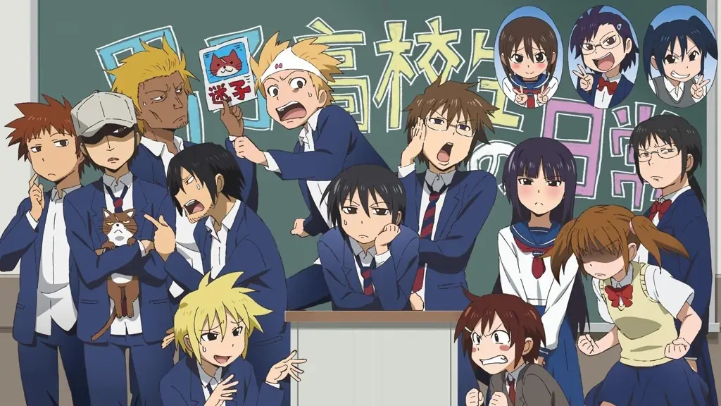 Momen-momen Kocak Anime Adegan-adegan komedi dalam anime