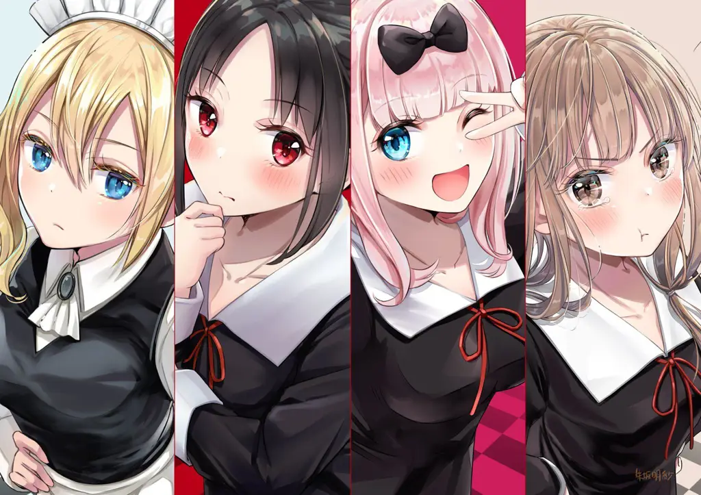 Gambar adegan lucu dari Kaguya-sama: Love is War