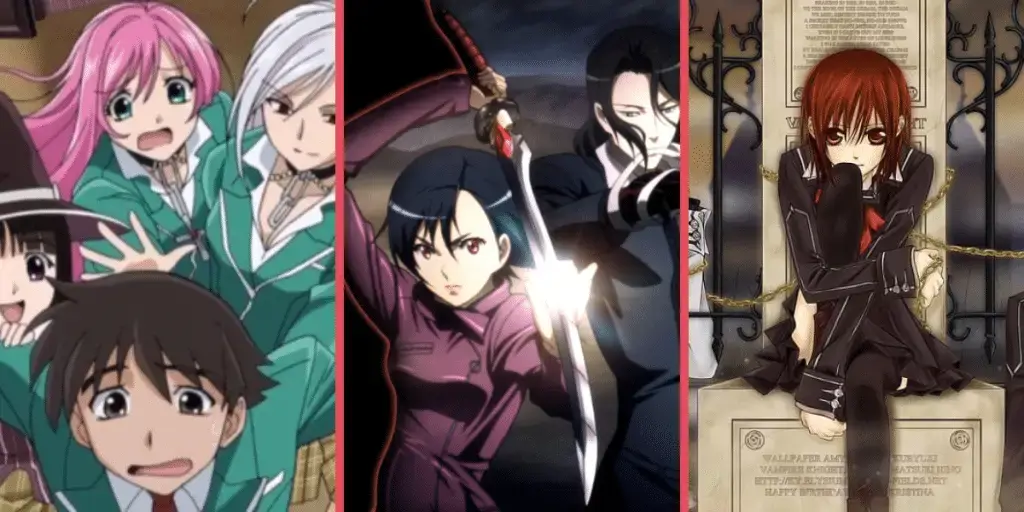 Pemandangan Malam Romantis Anime Vampir Gambar pemandangan malam romantis anime vampir
