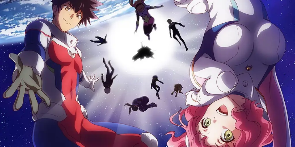 Petualangan di Luar Angkasa Gambar pesawat luar angkasa di anime