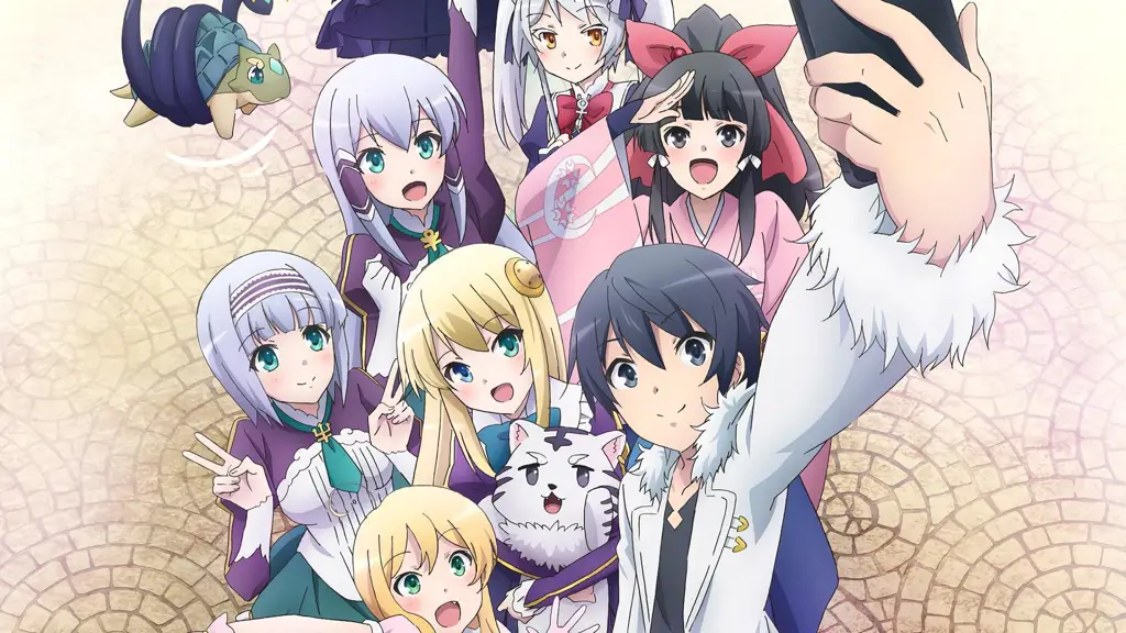 Berbagai Dunia Fantasi dalam Anime Isekai Gambar pemandangan dunia dari anime Isekai