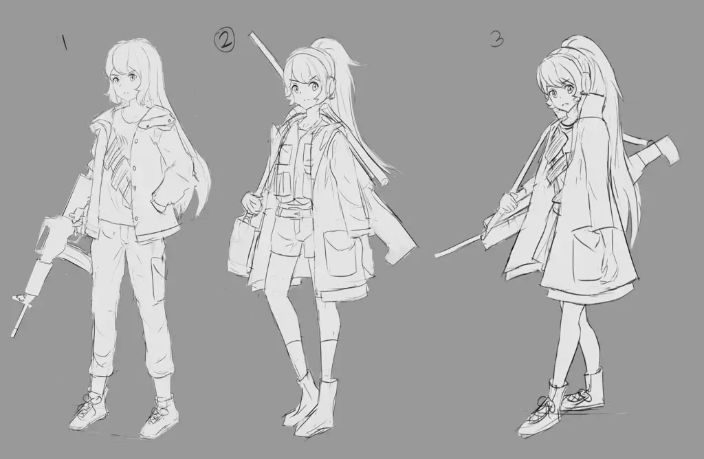 Perkembangan Karakter yang Menarik dalam Anime Gambar yang menunjukkan perkembangan karakter dalam anime