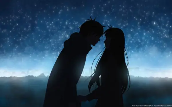 Adegan malam romantis dari anime