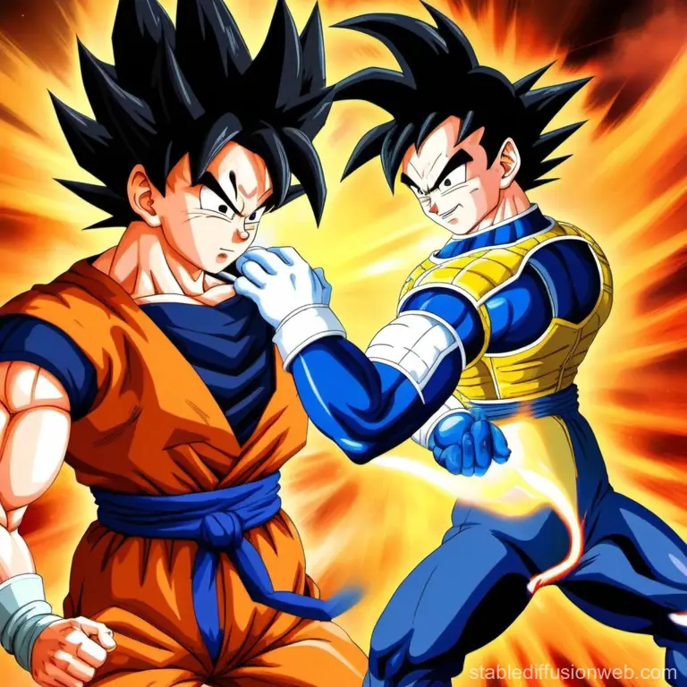 Pertarungan Anime yang Menakjubkan Adegan pertarungan karakter anime yang epik
