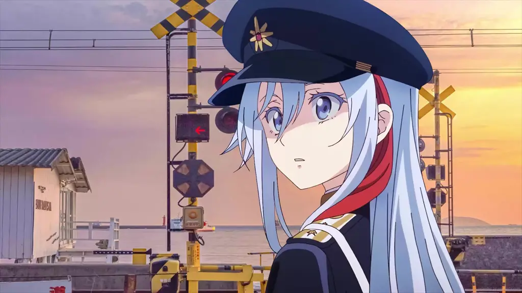 Ilustrasi robot perang dari anime 86 -Eighty Six-