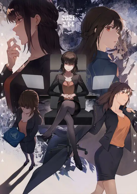 Gambaran Kota Futuristik yang Menakjubkan Kota futuristik dalam anime, dengan bangunan-bangunan tinggi dan teknologi canggih.