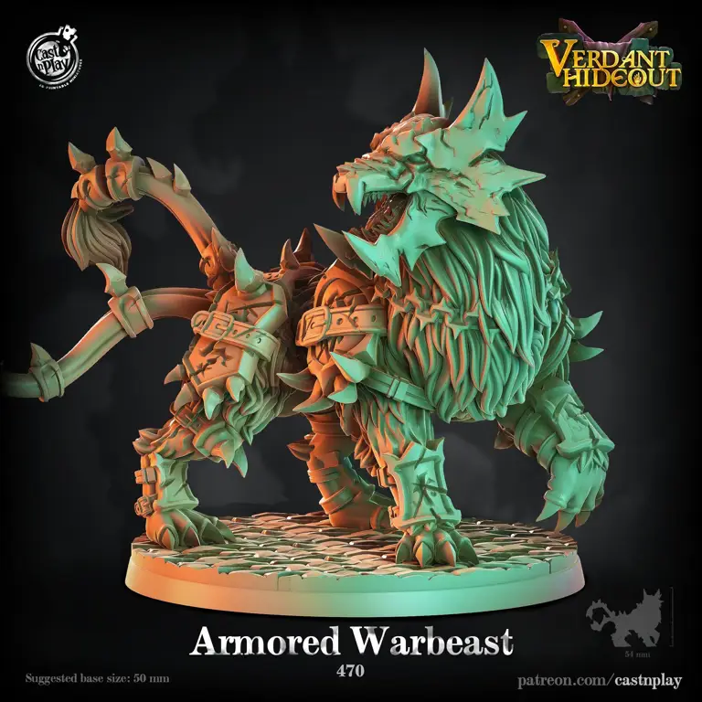 Kekuatan Warbeast yang Menakjubkan Gambar warbeast yang kuat dan perkasa