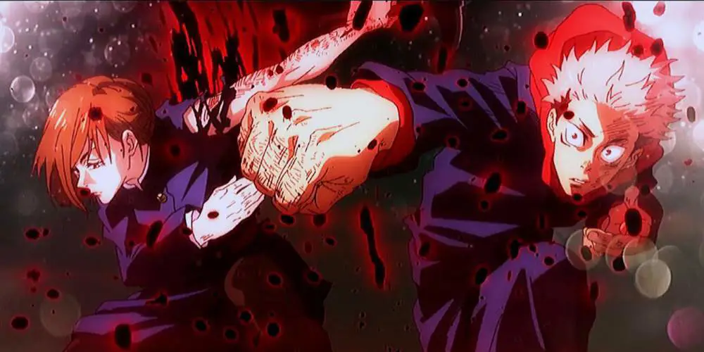 Adegan Aksi Anime Virtual yang Menarik Gambar adegan aksi dalam anime virtual.