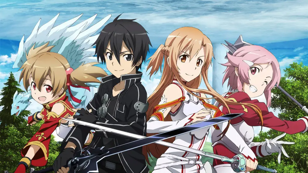 Dunia Virtual Anime: Penuh Warna dan Fantasi Gadis anime di dunia virtual yang penuh warna