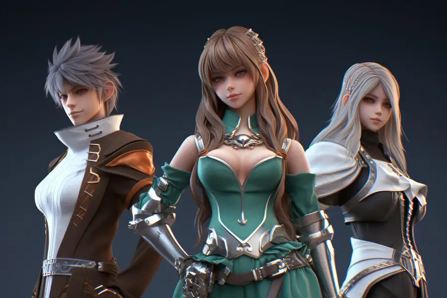 Rekomendasi Anime Virtual: Dunia yang Menakjubkan Karakter-karakter anime di dunia virtual reality