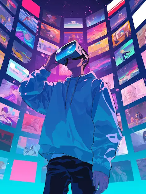 Teknologi VR dan Dunia Anime Masa Depan Anime VR