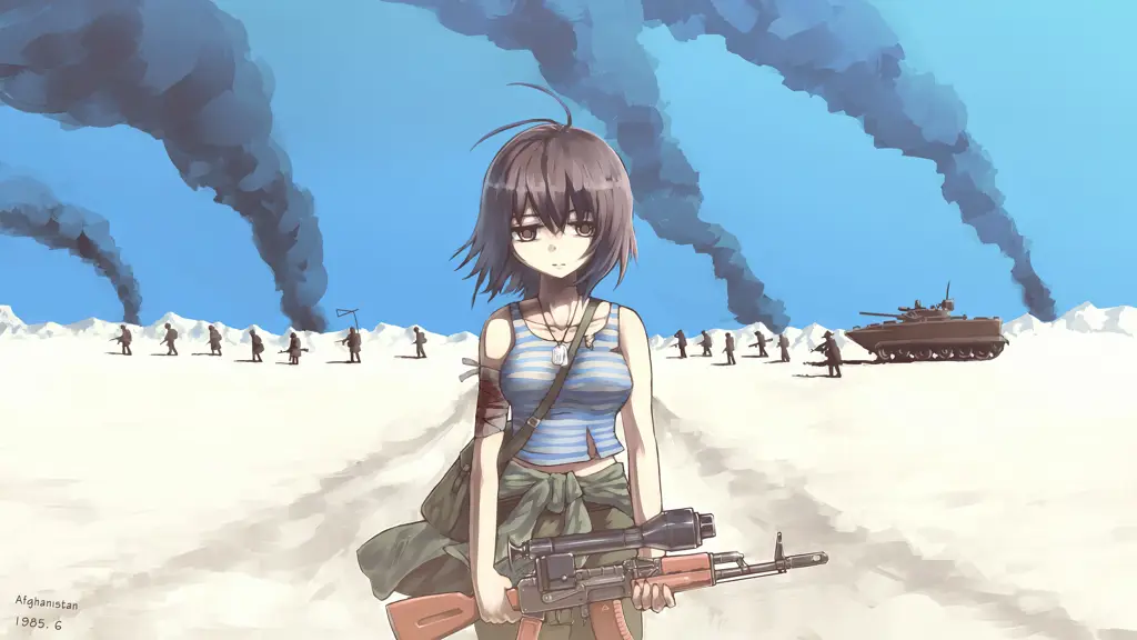 Adegan-adegan berdampak dari anime perang