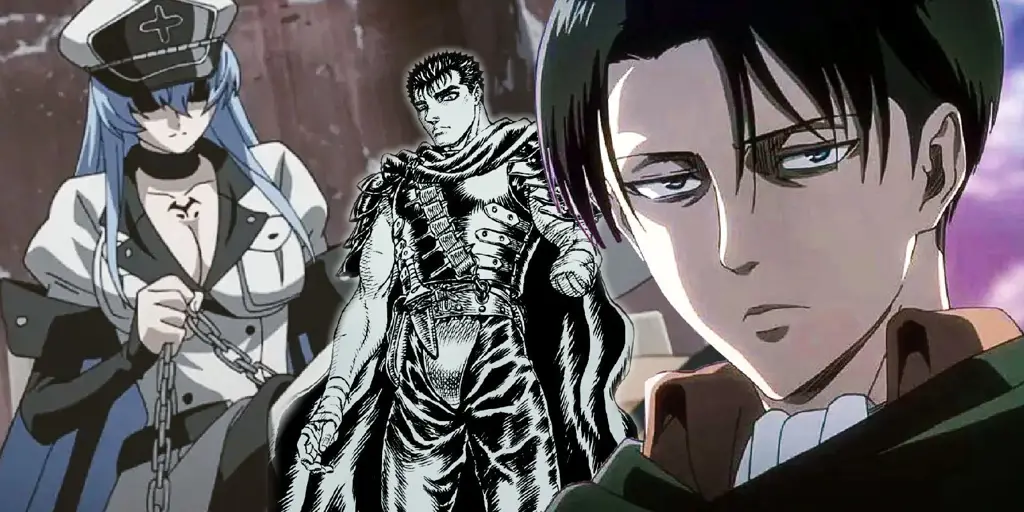 Pertempuran Sengit di Anime Perang Para tentara anime sedang bertarung