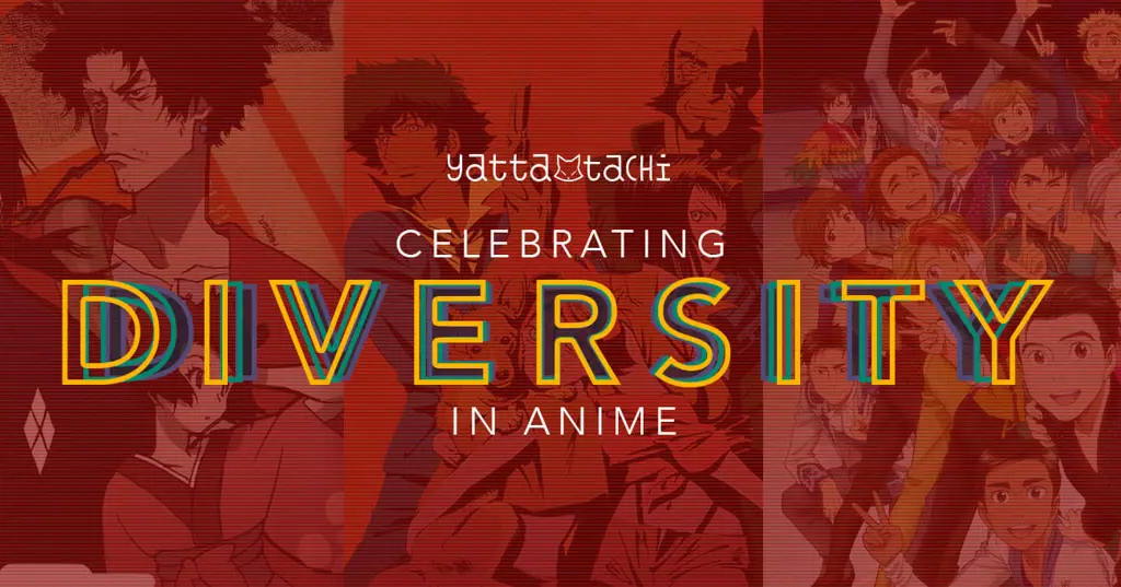 Karakter anime yang mewakili keberagaman Gambar karakter anime yang beragam