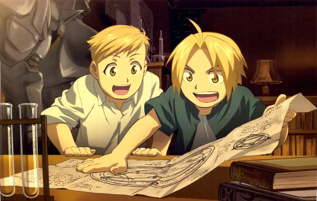 Adegan anime Fullmetal Alchemist Brotherhood yang penuh aksi