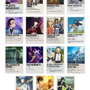 Anime Musim Dingin 2013: Rekomendasi Terbaik Kumpulan poster anime musim dingin 2013