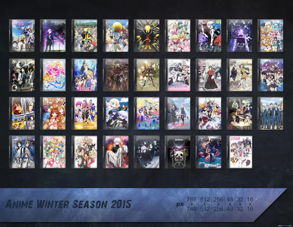 Karakter Anime Musim Dingin 2015 Gambar karakter anime musim dingin 2015