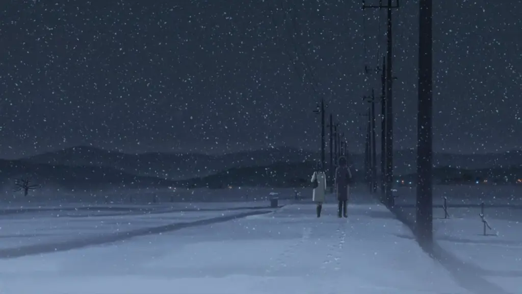 Nikmati Anime Musim Dingin 2014 Pemandangan musim dingin anime