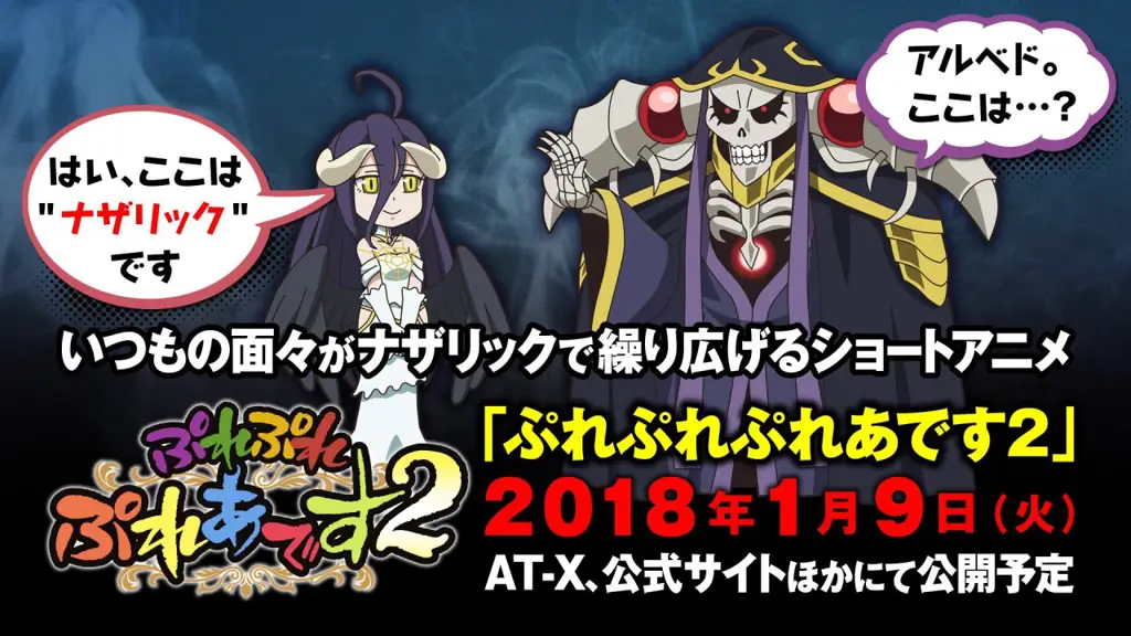 Overlord: Petualangan di Dunia Game Visual kunci anime Overlord