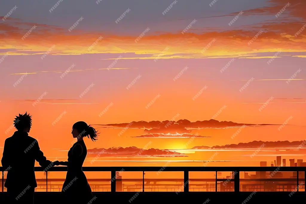 Anime Romance Terbaik Winter 2016 Pasangan anime dalam adegan romantis