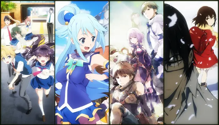 Rekomendasi Anime Musim Dingin 2016 Berbagai poster anime musim dingin 2016