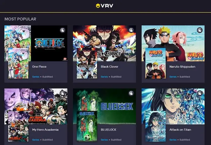Menikmati anime dengan kualitas terbaik Antarmuka streaming anime