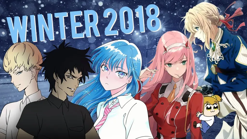 Anime Terbaik Musim Dingin 2018 Gambar anime terbaik musim dingin 2018