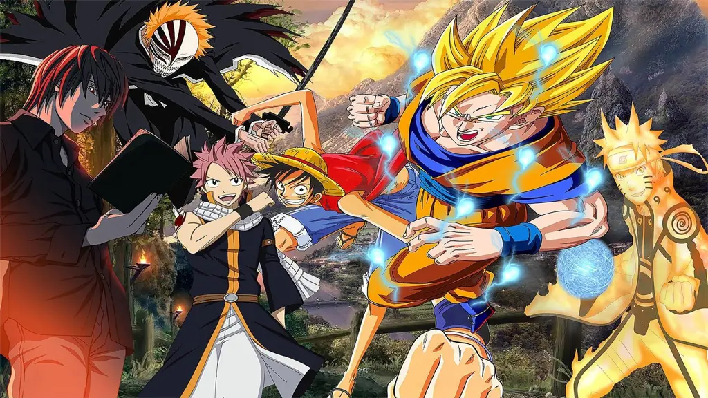 Karakter anime favorit Berbagai karakter anime