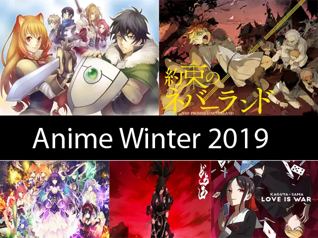 Poster Anime Musim Dingin 2019 Poster anime musim dingin 2019