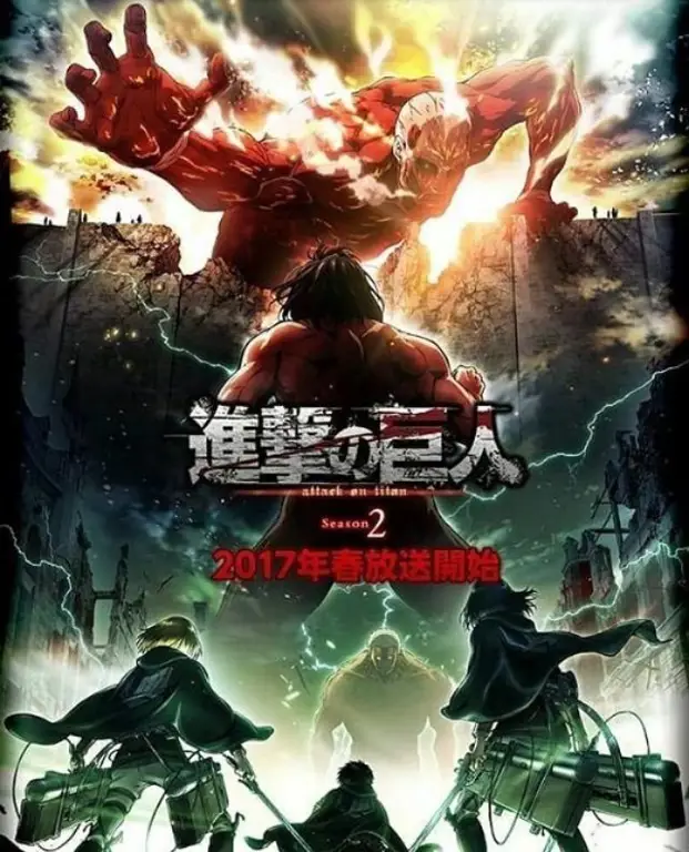 Attack on Titan Season 3 Part 2: Aksi yang Menegangkan Gambar promosi Attack on Titan Season 3 Part 2