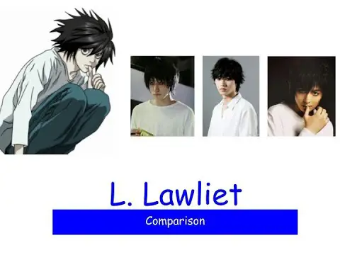 Perbandingan visual anime dan live action Gambar perbandingan antara anime dan live action