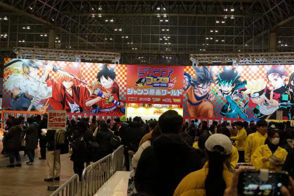 Suasana meriah festival sekolah Festival sekolah dalam anime