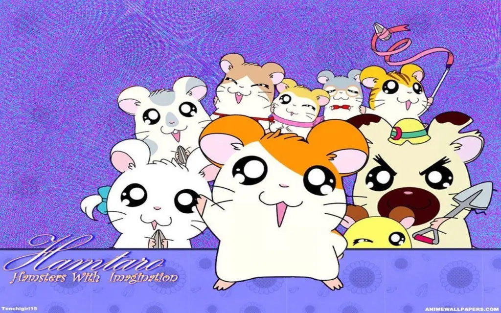 Petualangan seru Hamtaro Gambar Hamtaro dan teman-temannya