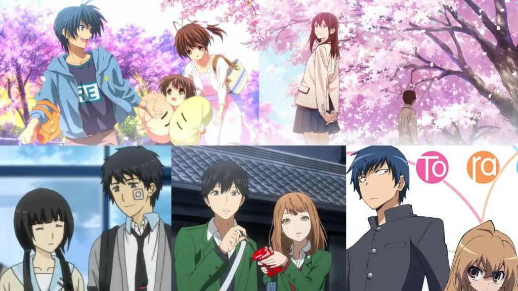 Momen Romantis Terbaik di Anime School Romance Adegan-adegan terbaik anime school romance