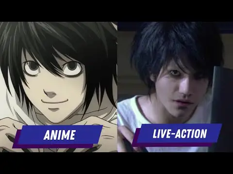 Perbandingan visual anime Death Note dan live action-nya Perbandingan visual anime Death Note dan live action-nya