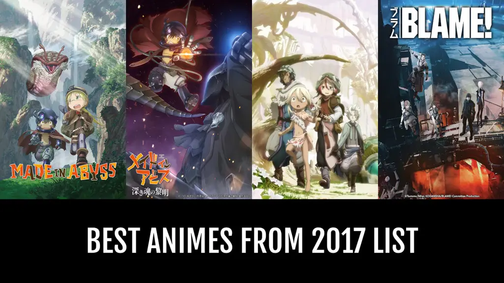 Anime-anime terbaik yang dirilis pada tahun 2017 Gambar anime terbaik tahun 2017