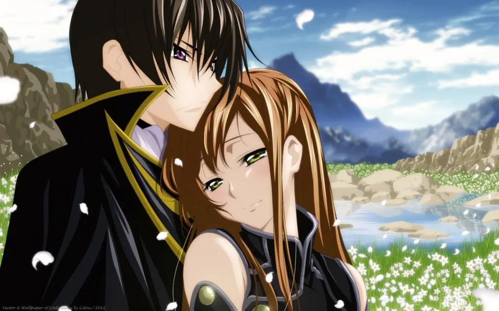 Pasangan anime romantis dari anime populer Gambar pasangan anime romantis