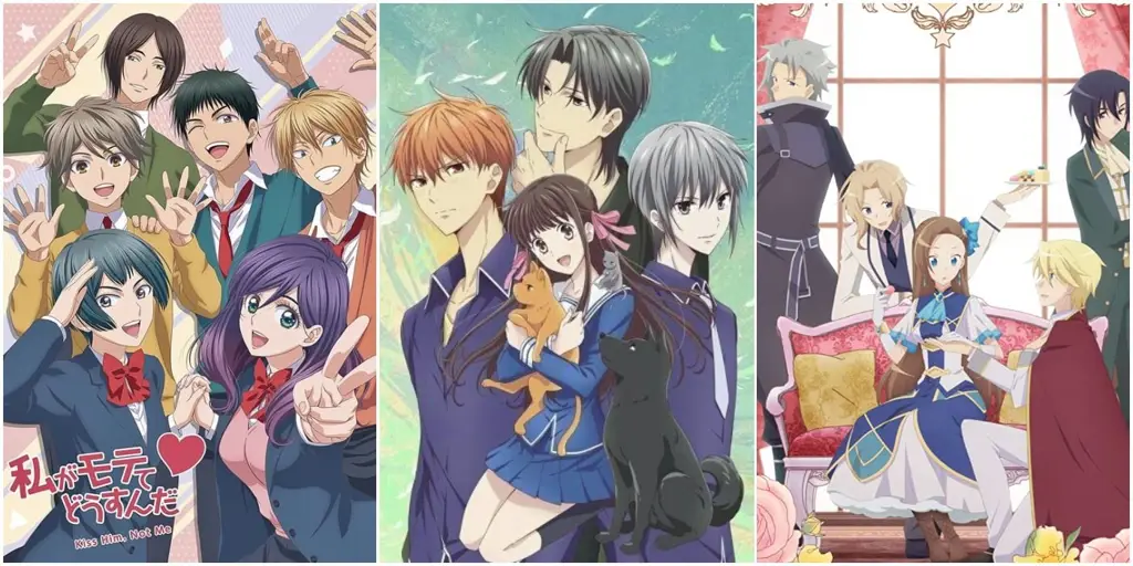 Karakter Anime Reverse Harem Karakter-karakter anime reverse harem yang tampan dan menawan