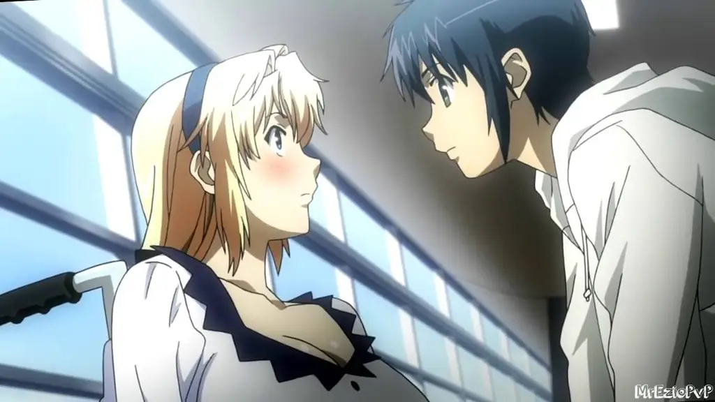Adegan Romantis Komedi Anime Gambar adegan komedi romantis anime