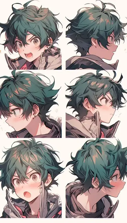 Beragam Gaya Desain Karakter Cowok Ganteng Contoh desain karakter cowok ganteng dalam anime