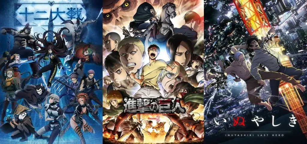 Anime Terbaik Tahun 2017 Gambar anime terbaik tahun 2017