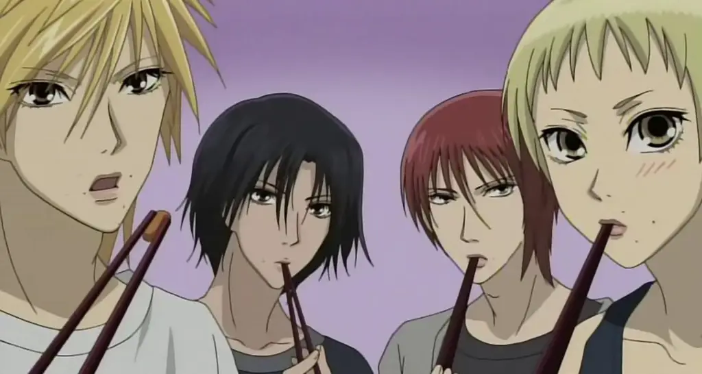 Momen romantis di anime reverse harem Adegan romantis anime reverse harem